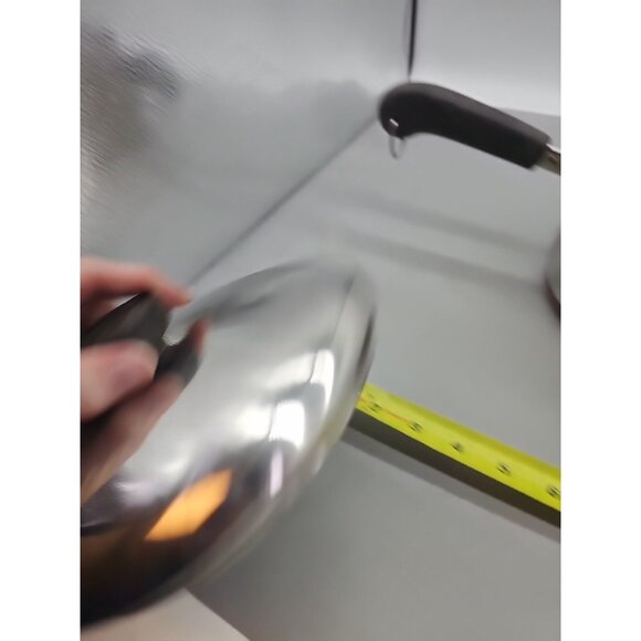 3 Quart Revere Ware SS Copper Clad Bottom Sauce Pan w/Lid - Picture 4 of 8